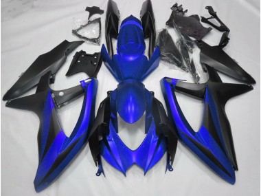 Matte Blue No R 2008-2010 Suzuki GSXR 600-750 Fairings Factory