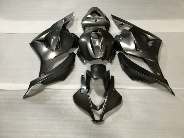 Matte Graphite 2009-2012 Honda CBR600RR Fairings Factory Matte Graphite 2009-2012 Honda CBR600RR Fairings Factory