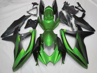 Matte Green No R 2008-2010 Suzuki GSXR 600-750 Fairings Factory