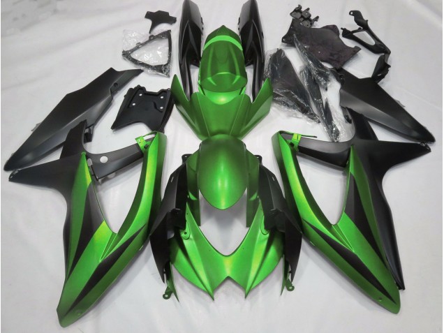 Matte Green No R 2008-2010 Suzuki GSXR 600-750 Fairings Factory Matte Green No R 2008-2010 Suzuki GSXR 600-750 Fairings Factory
