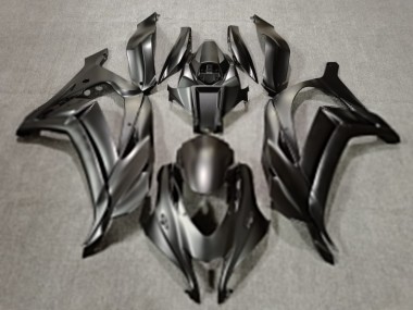Matte Metal Silver 2016-2019 Kawasaki ZX10R Fairings Factory