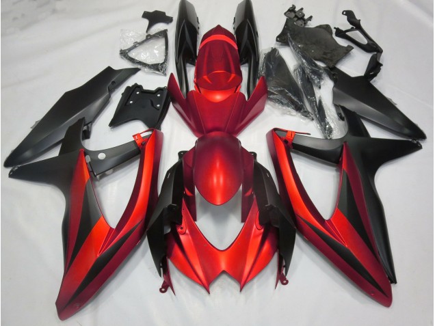 Matte Red No R 2008-2010 Suzuki GSXR 600-750 Fairings Factory Matte Red No R 2008-2010 Suzuki GSXR 600-750 Fairings Factory