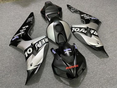 Matte Silver Repsol 2006-2007 Honda CBR1000RR Fairings Factory