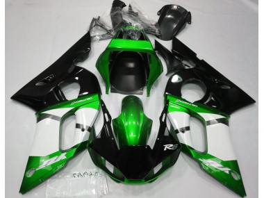 Metallic Green 1998-2002 Yamaha R6 Fairings Factory