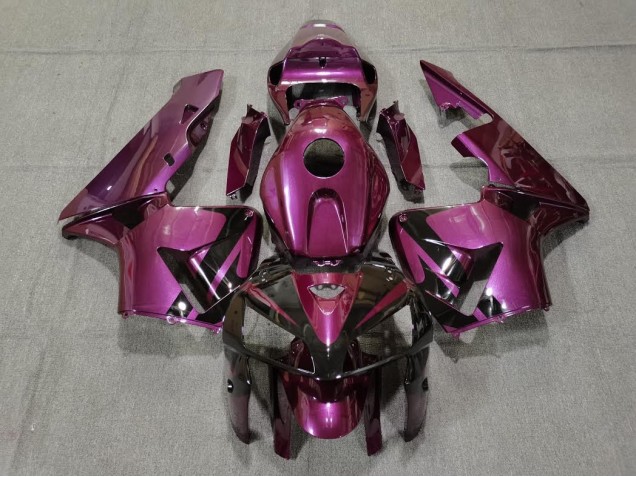 Metallic Purple & Black Decal 2005-2006 Honda CBR600RR Fairings Factory Metallic Purple & Black Decal 2005-2006 Honda CBR600RR Fairings Factory