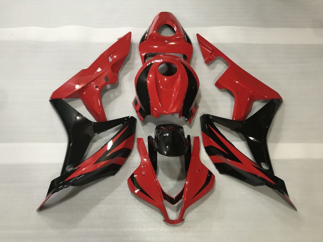 Metallic Red OEM Style 2007-2008 Honda CBR600RR Fairings Factory Metallic Red OEM Style 2007-2008 Honda CBR600RR Fairings Factory