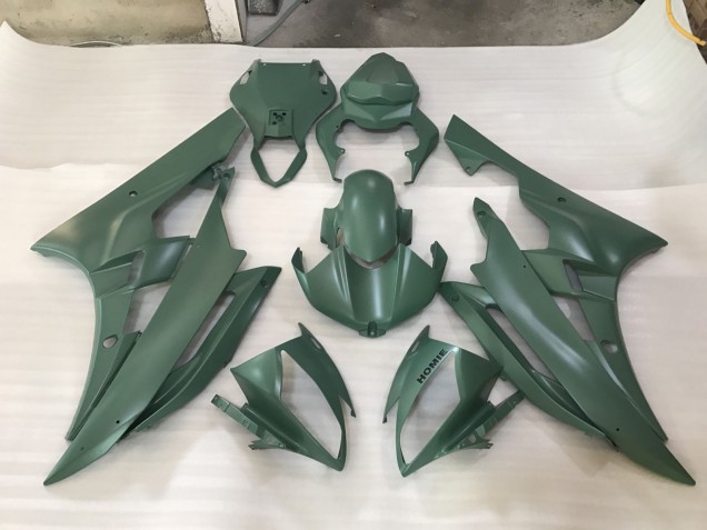 Military Green 2006-2007 Yamaha R6 Fairings Factory Military Green 2006-2007 Yamaha R6 Fairings Factory