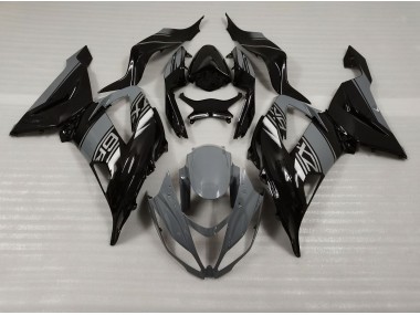 Nardo and Black 2013-2018 Kawasaki ZX6R Fairings Factory