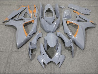 Nardo and Orange Trim 2006-2007 Suzuki GSXR 600-750 Fairings Factory