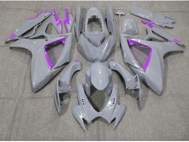 Nardo and Purple Trim 2006-2007 Suzuki GSXR 600-750 Fairings Factory