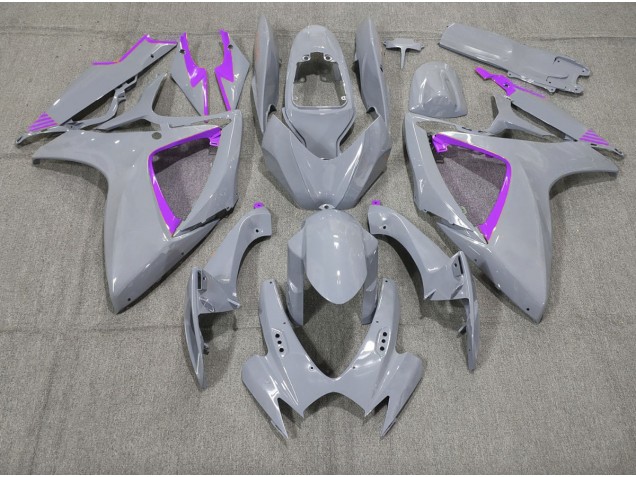 Nardo and Purple Trim 2006-2007 Suzuki GSXR 600-750 Fairings Factory Nardo and Purple Trim 2006-2007 Suzuki GSXR 600-750 Fairings Factory