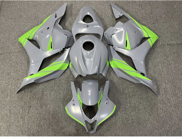 Nardo Gray and Green 2009-2012 Honda CBR600RR Fairings Factory Nardo Gray and Green 2009-2012 Honda CBR600RR Fairings Factory