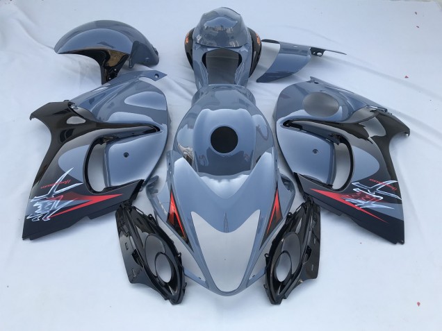 Nardo Grey and Black Limited 2008-2019 Suzuki GSXR 1300 Fairings Factory Nardo Grey and Black Limited 2008-2019 Suzuki GSXR 1300 Fairings Factory