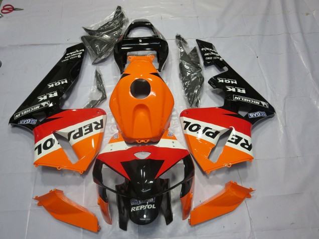 OEM Repsol Style 2005-2006 Honda CBR600RR Fairings Factory OEM Repsol Style 2005-2006 Honda CBR600RR Fairings Factory