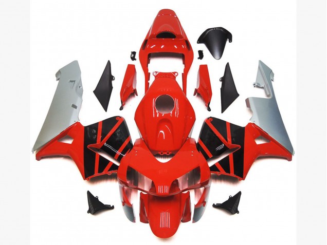 OEM Style Red 2003-2004 Honda CBR600RR Fairings Factory OEM Style Red 2003-2004 Honda CBR600RR Fairings Factory