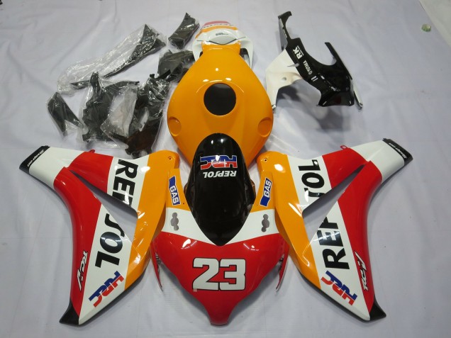 Off Orange Repsol 2008-2011 Honda CBR1000RR Fairings Factory Off Orange Repsol 2008-2011 Honda CBR1000RR Fairings Factory