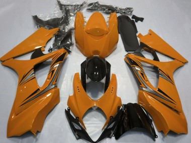 Orange OEM Style 2007-2008 Suzuki GSXR 1000 Fairings Factory