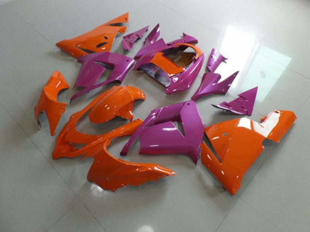 Orange Pink 2004-2005 Kawasaki ZX10R Fairings Factory Orange Pink 2004-2005 Kawasaki ZX10R Fairings Factory