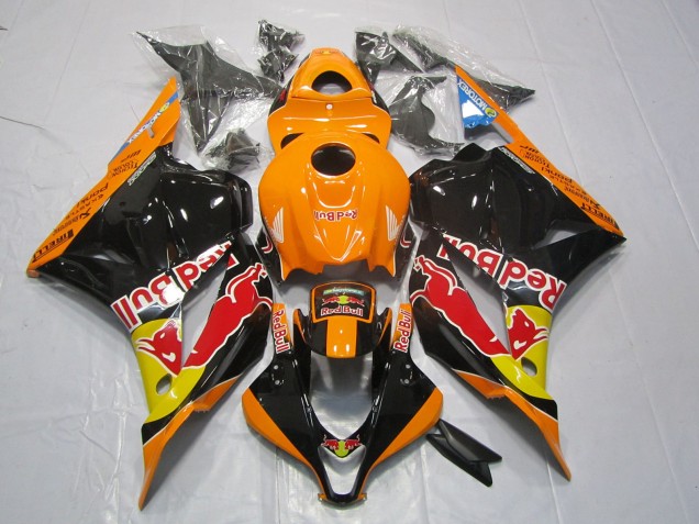 Orange Red Bull 2009-2012 Honda CBR600RR Fairings Factory Orange Red Bull 2009-2012 Honda CBR600RR Fairings Factory