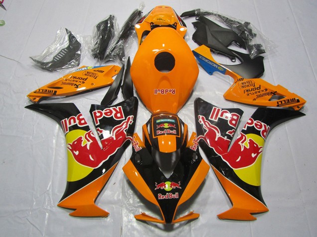 Orange Red Bull 2012-2016 Honda CBR1000RR Fairings Factory