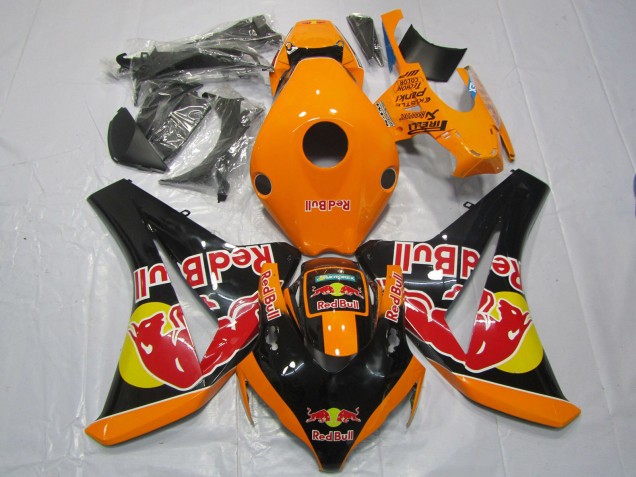 Orange RedBull 2008-2011 Honda CBR1000RR Fairings Factory Orange RedBull 2008-2011 Honda CBR1000RR Fairings Factory