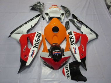 Orange Repsol 2006-2007 Honda CBR1000RR Fairings Factory
