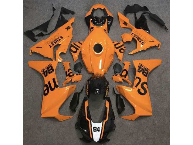 Orange Street Flava 2017-2019 Honda CBR1000RR Fairings Factory Orange Street Flava 2017-2019 Honda CBR1000RR Fairings Factory