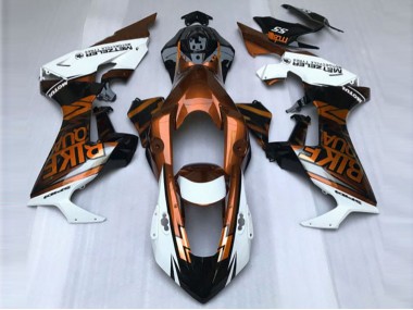 Orange & White Custom 2017-2019 Honda CBR1000RR Fairings Factory