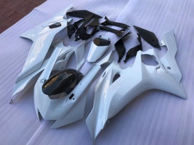 Pearl White 2017-2019 Yamaha R6 Fairings Factory