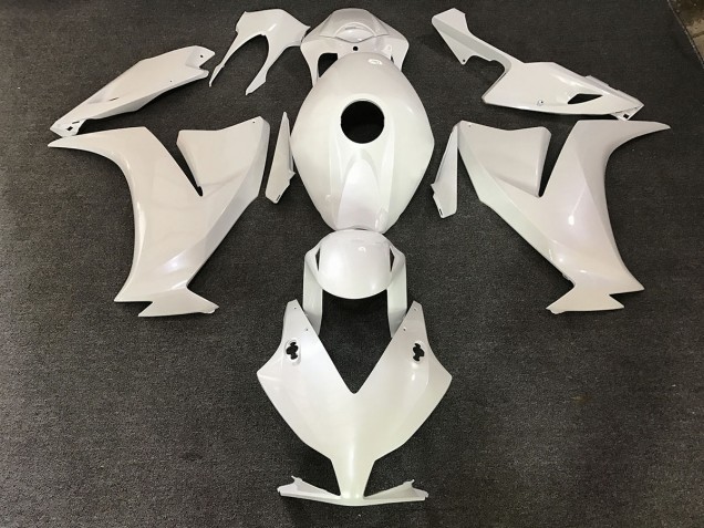 Pearl White & Logo 2012-2016 Honda CBR1000RR Fairings Factory