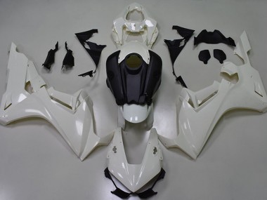 Pearl White Plain 2017-2019 Honda CBR1000RR Fairings Factory