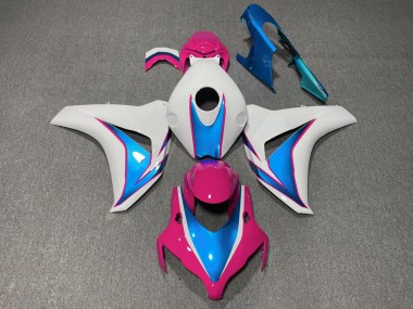 Pink and Blue Gloss 2008-2011 Honda CBR1000RR Fairings Factory
