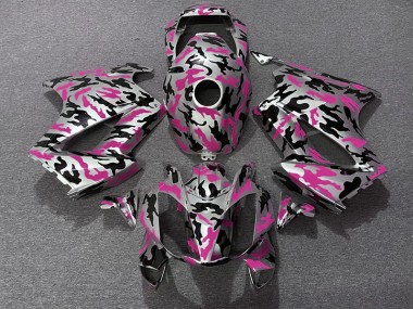 Pink Camo 2002-2012 Honda VFR800 Fairings Factory