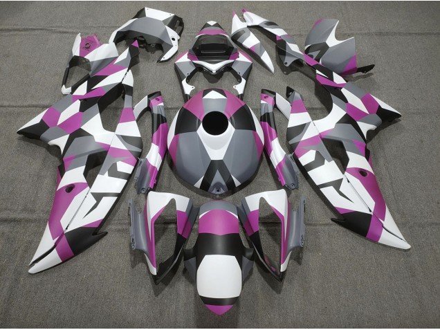 Pink Camo Plain 2008-2016 Yamaha R6 Fairings Factory Pink Camo Plain 2008-2016 Yamaha R6 Fairings Factory