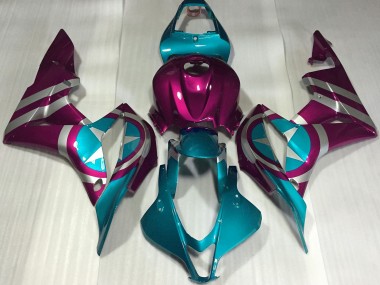 Pink Captain America 2007-2008 Honda CBR600RR Fairings Factory