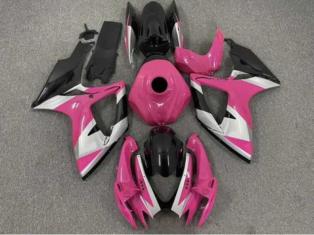Pink Design 2006-2007 Suzuki GSXR 600-750 Fairings Factory Pink Design 2006-2007 Suzuki GSXR 600-750 Fairings Factory