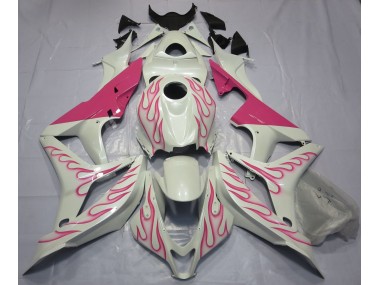 Pink Flame 2007-2008 Honda CBR600RR Fairings Factory
