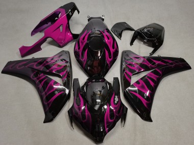 Pink Flame 2008-2011 Honda CBR1000RR Fairings Factory