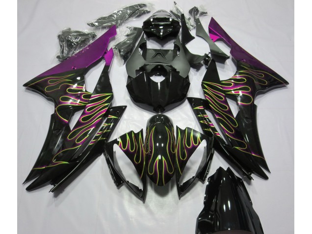 Pink Flame 2008-2016 Yamaha R6 Fairings Factory Pink Flame 2008-2016 Yamaha R6 Fairings Factory