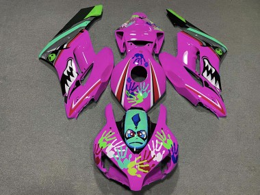 Pink Shark 2004-2005 Honda CBR1000RR Fairings Factory