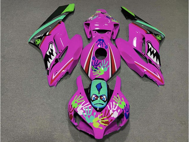 Pink Shark 2004-2005 Honda CBR1000RR Fairings Factory Pink Shark 2004-2005 Honda CBR1000RR Fairings Factory