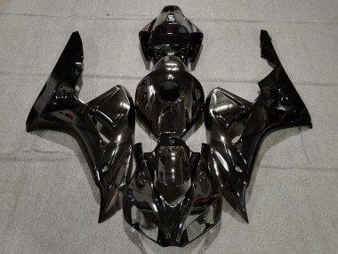 Plain Gloss Black 2006-2007 Honda CBR1000RR Fairings Factory