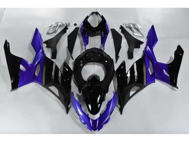 Purple and Black 2018-2020 Kawasaki Ninja 400 Fairings Factory Purple and Black 2018-2020 Kawasaki Ninja 400 Fairings Factory