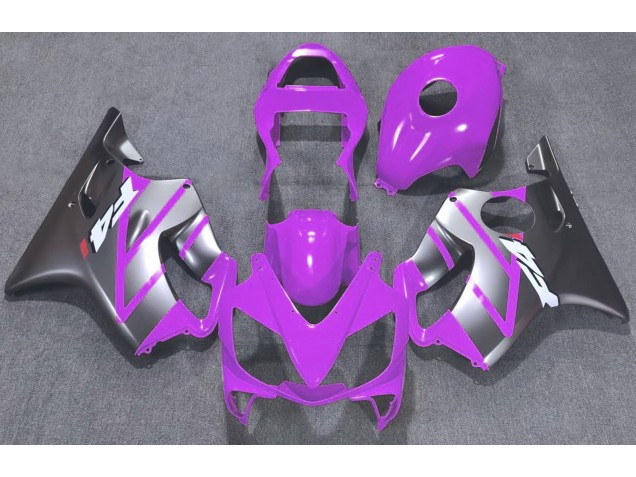 Purple and Matte Silver 2001-2003 Honda CBR600 F4i Fairings Factory Purple and Matte Silver 2001-2003 Honda CBR600 F4i Fairings Factory