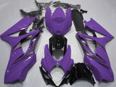 Purple OEM Style 2007-2008 Suzuki GSXR 1000 Fairings Factory
