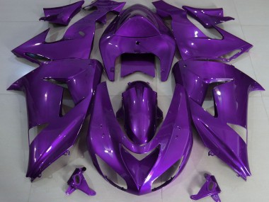 Purple Plain 2006-2007 Kawasaki ZX10R Fairings Factory