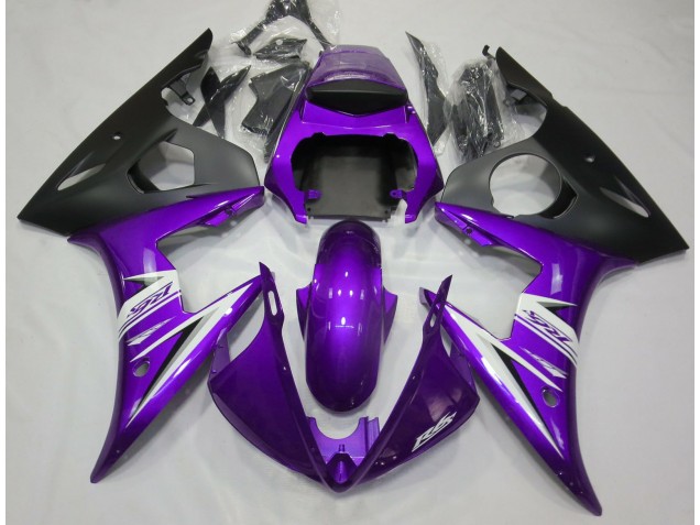 Purple & White 2003-2005 Yamaha R6 Fairings Factory Purple & White 2003-2005 Yamaha R6 Fairings Factory