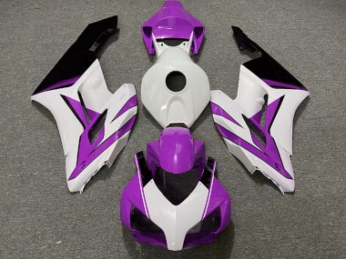 Purple White and Black Gloss 2004-2005 Honda CBR1000RR Fairings Factory