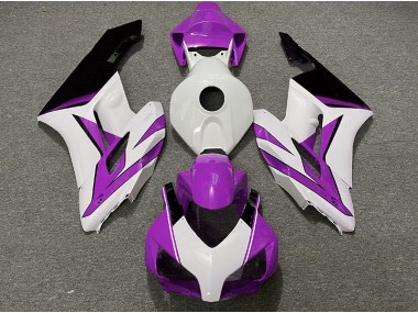 Purple White and Black Gloss 2004-2005 Honda CBR1000RR Fairings Factory