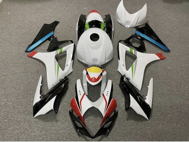Race Colors 1 2007-2008 Suzuki GSXR 1000 Fairings Factory